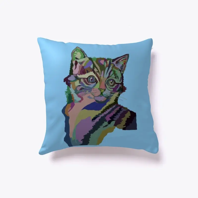 Colorful Cat Design