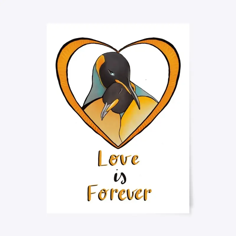 Penguin love is forever