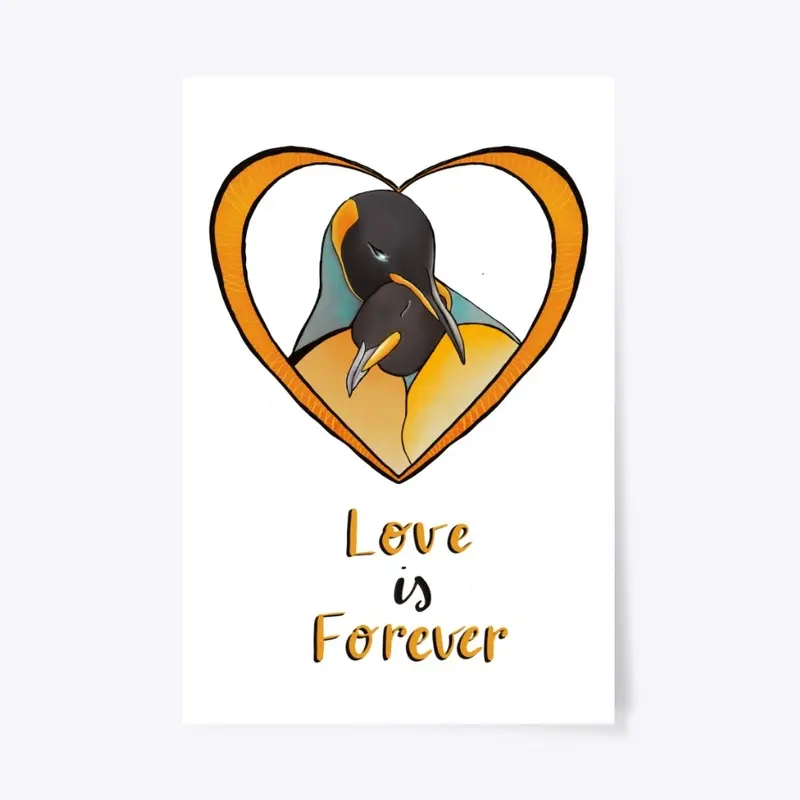 Penguin love is forever