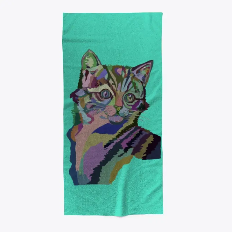 Colorful Cat Design