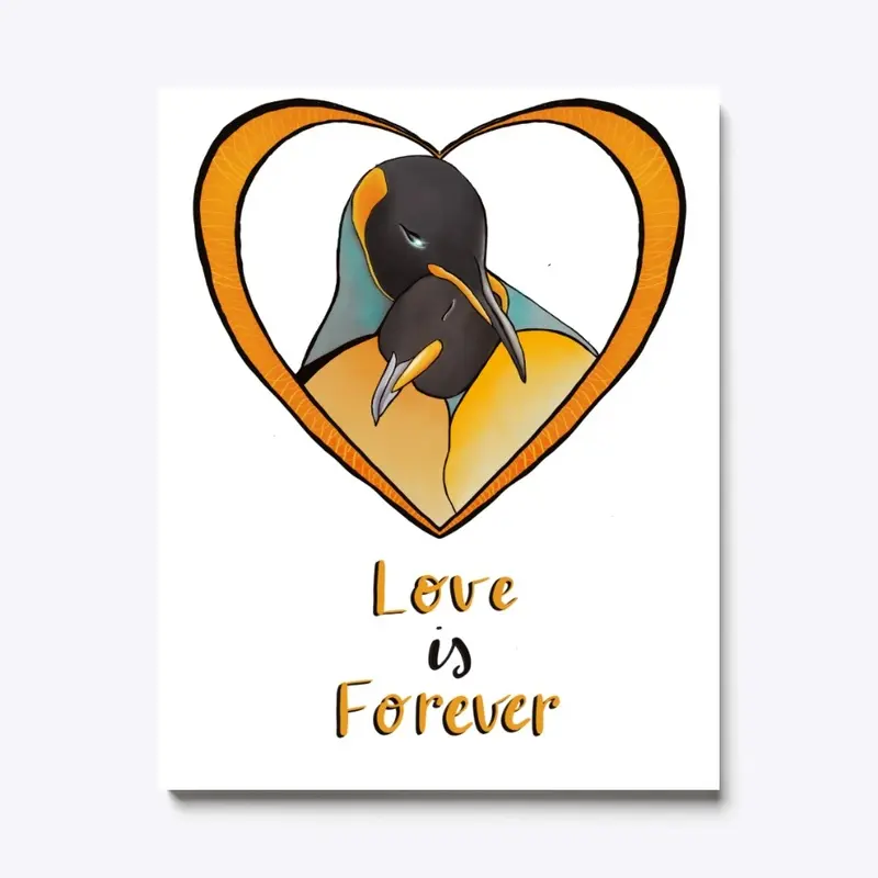 Penguin love is forever